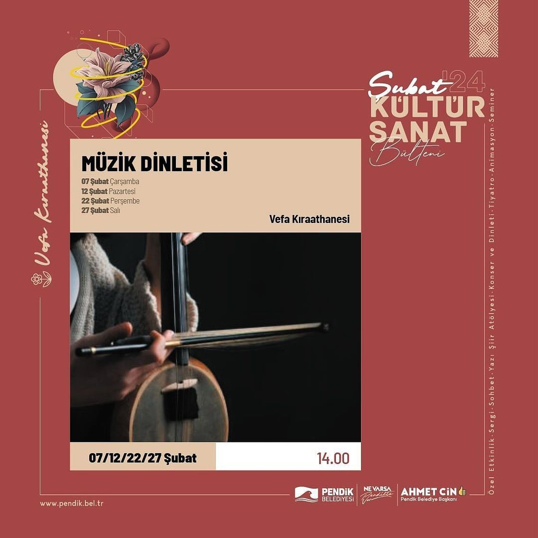 Pendik Kültür Sanat - Vefa Kıraathanesi: Müzik Dinletisi